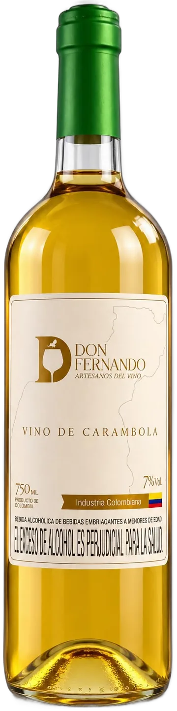 Botella de vino Don Fernando Carambola