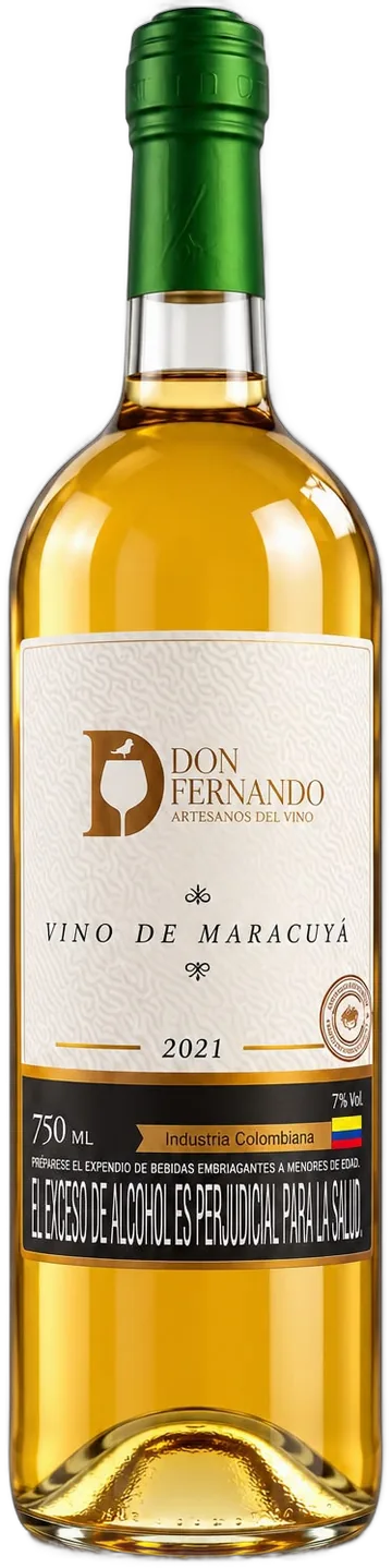 Botella de vino Don Fernando Maracuyá